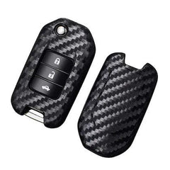 Honda City, WR-V 3 Button Flip Key Cover Case With Keychain