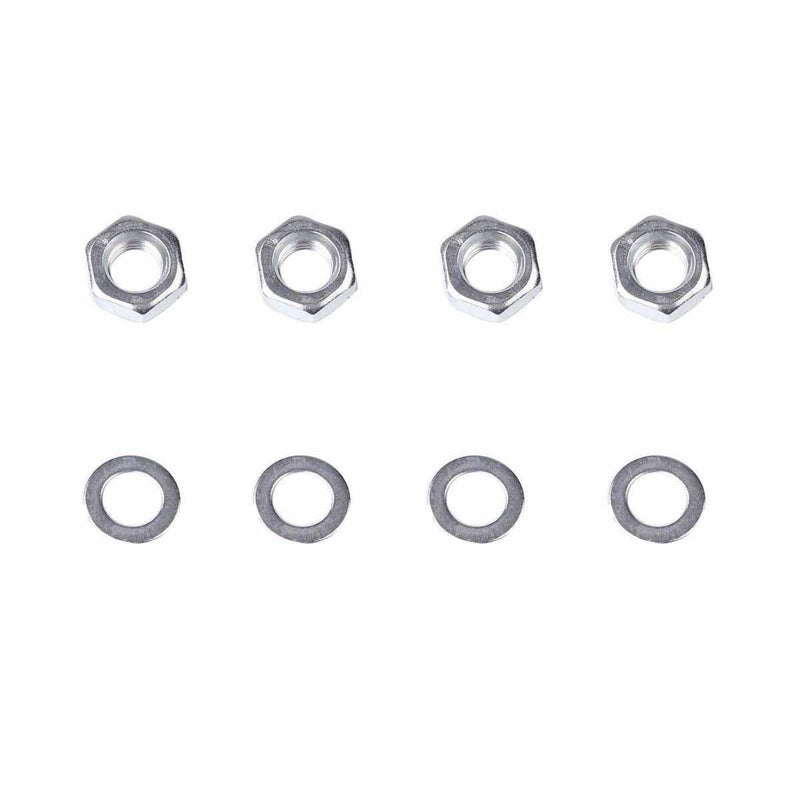 Universal Alloy Mount Bonnet Hood Pin Pins Lock Latch Kit Racing Sport Car Silver