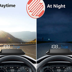 H400 Head Up Display Projector Car Speedometer Universal Auto HUD GPS Detector OBD2