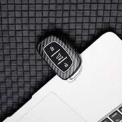 Hyundai 3 Button Smart Key ABS+Silicone Car Cover Case With Keychain For I20 ELITE, I20 ACTIVE, XCENT, TUCSON, CRETA, ELANTRA, VERNA 4S, I10 GRAND NIOS