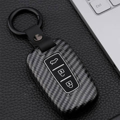 Hyundai 3 Button Smart Key ABS+Silicone Car Cover Case With Keychain