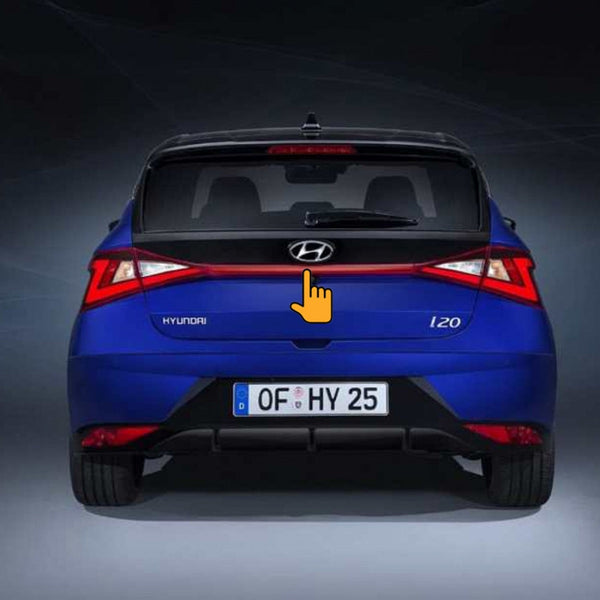 Hyundai I20 2020 Onward Rear Tail Middle Lamp In Smooth Moving Matrix Effect