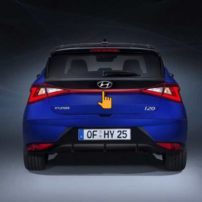 Hyundai I20 2020 Onward Rear Tail Middle Lamp In Smooth Moving Matrix Effect