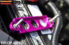 UNIVERSAL BLUE BILLET ALUMINIUM BATTERY TIE DOWN SMALL BRACKET FOR CAR