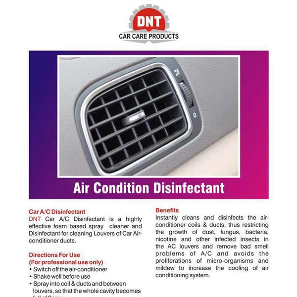 DNT Car AC Disinfectant Spray 350ml