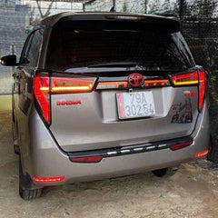 Innova Crysta LED Tail Lights Trunk Light Combo Set Smoked Lens