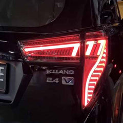 Innova Crysta LED Tail Lights Trunk Light Combo Set Smoked Lens