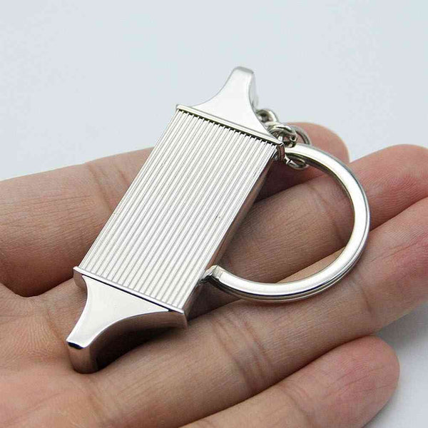 Intercooler Model Keychain Creative Accessories Hot Sale Auto Part Radiator Keyring Car Key Chain Ring Keyfob Keyring Key Holder