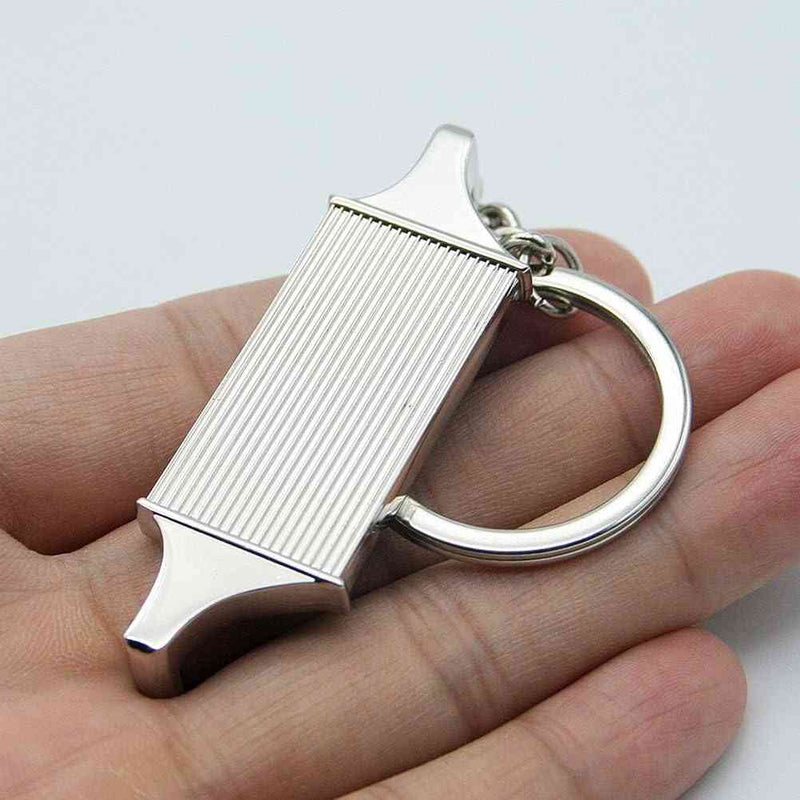 Intercooler Model Keychain Creative Accessories Hot Sale Auto Part Radiator Keyring Car Key Chain Ring Keyfob Keyring Key Holder