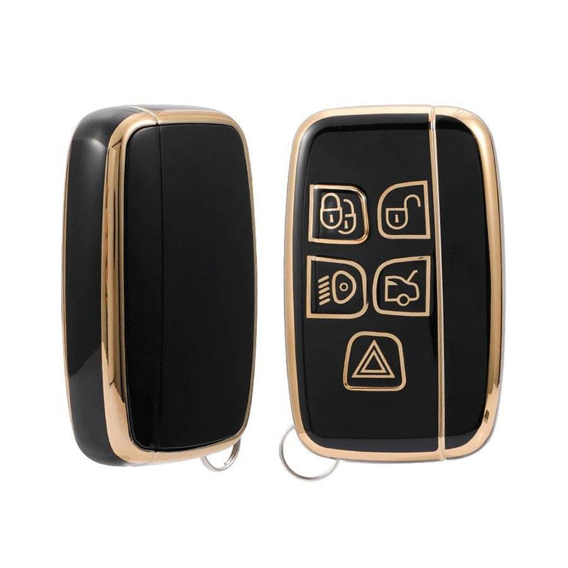 Jaguar/Range Rover 5 Button Smart TPU Key Cover For Evoque Velar Discovery LR4 Land Rover Sport XF XJ XE F-PACE F-Type