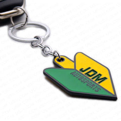 JDM 3D Logo Emblem Metal Keychain For Bikes And Cars