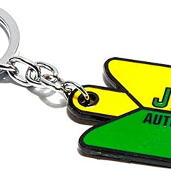 JDM 3D Logo Emblem Metal Keychain For Bikes And Cars