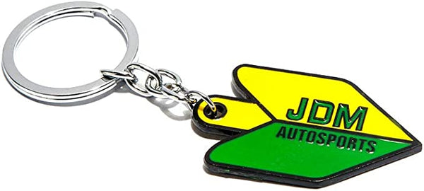 JDM 3D Logo Emblem Metal Keychain For Bikes And Cars
