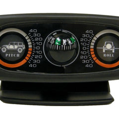 Jeep 4X4 Universal Off Road Inclinometer / Clinometer with Dual Angles and Compass.