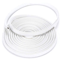 White Car Door Edge Guards U Shape Edge Trim Rubber Seal Protector Car Protection Door Edge(5 Meter) Fit for Most Car