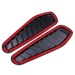 Universal Sport Black Air Flow Vent Bonnet Car Front Hood Scoop Cover Trim Decor