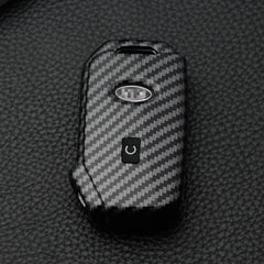 Kia 4 Button Smart Key ABS+Silicone Car Key Cover Case With Keychain