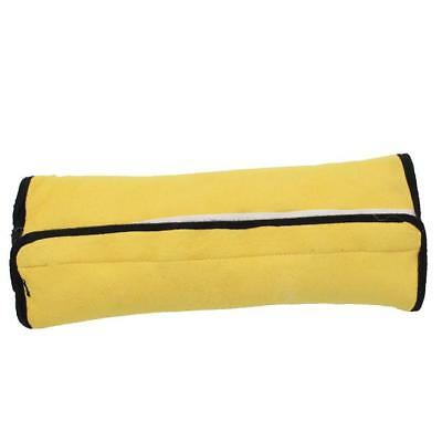 1pc Travel Kids Boys Girls Children Safety Strap Car Seat Belt Pads Pillow Cushion Shoulder Protection(Yellow Color)