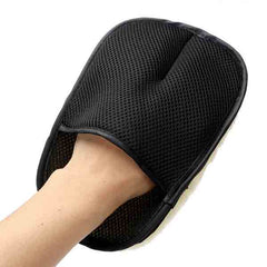1pc Of Microfiber Artificial Wool Washing Gloves(Assorted Colours) For Car / Bike