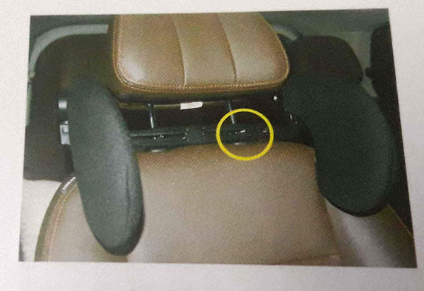 1pc Beige Car Seat Headrest Travel Rest Neck Pillow Support Solution for Kids and Adults Children Auto Seat Head Cushion Car Pillow