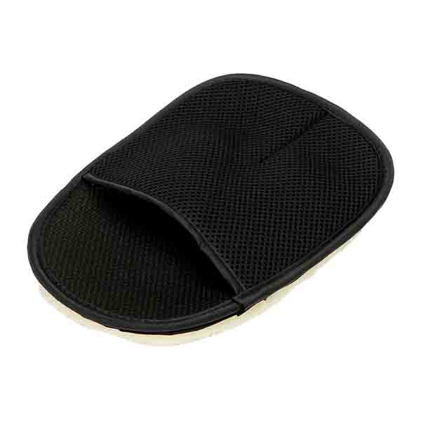 1pc Of Microfiber Artificial Wool Washing Gloves(Assorted Colours) For Car / Bike