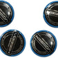 4pcs Voss Car Wheel Center Hub Cap Caps Badge Sticker Decal 60mm