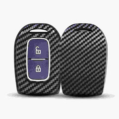 Kwid, Duster, Triber, Kiger 2 Button Remote Key Cover Case With Keychain