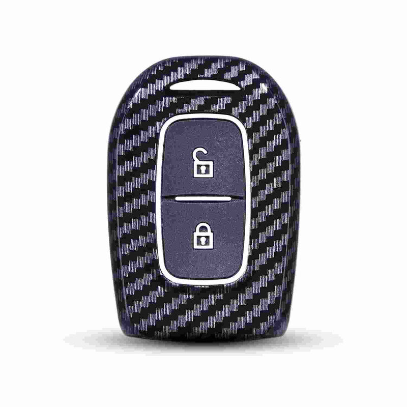 Kwid, Duster, Triber, Kiger 2 Button Remote Key Cover Case With Keychain