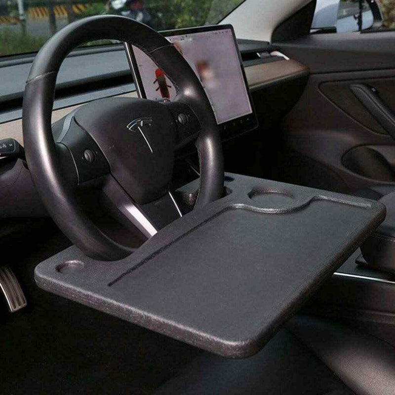 Laptop iPad Notebook Tablet Car Mount Travel Desk Steering Wheel Table Food Tray