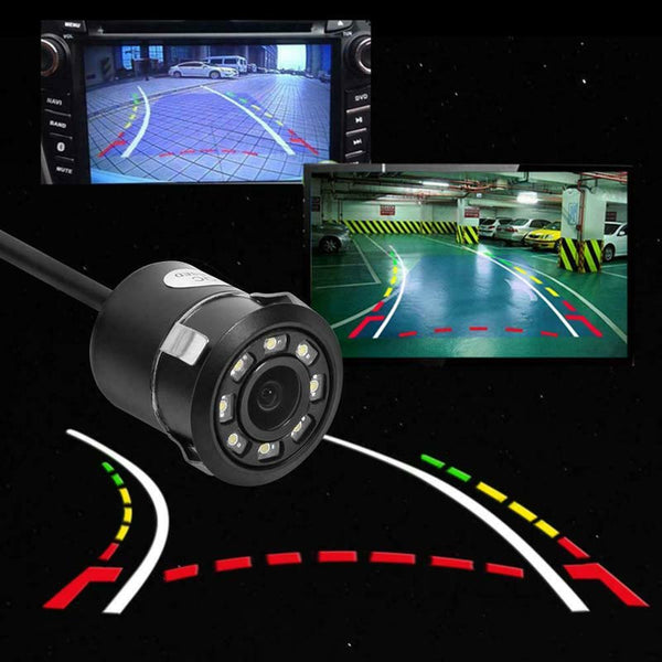 Trajectory 8 LED 170 Dynamic Reverse Car Rear View Backup Parking Camera