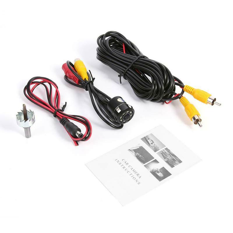 Trajectory 8 LED 170 Dynamic Reverse Car Rear View Backup Parking Camera