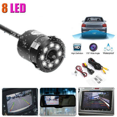 Trajectory 8 LED 170 Dynamic Reverse Car Rear View Backup Parking Camera