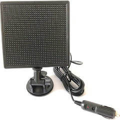 12V Animation Car LED Display Screen,Controlled Emoji Car LED Display Screen Adjustable Support Bluetooth App for iOS Android