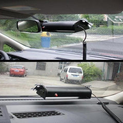 Universal Car Bright Police Style 8 LED Red Blue Strobe Light