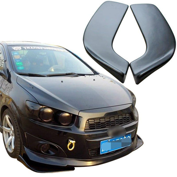 BUMPER BODY KIT SPLITTERS FLEX CANARDS FLIPPERS VALANCE SPOILER LIP (505)