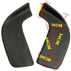 BUMPER BODY KIT SPLITTERS FLEX CANARDS FLIPPERS VALANCE SPOILER LIP (505)