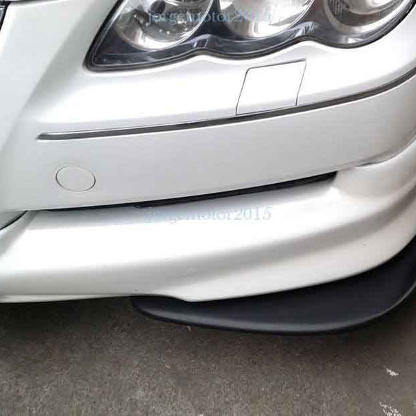 BUMPER BODY KIT SPLITTERS FLEX CANARDS FLIPPERS VALANCE SPOILER LIP (505)