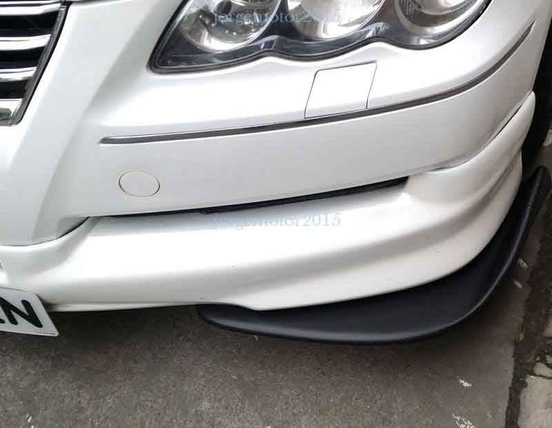 BUMPER BODY KIT SPLITTERS FLEX CANARDS FLIPPERS VALANCE SPOILER LIP (505)