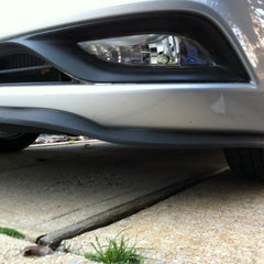 HCD-SKR001 Black Car Body Kit Bumper Lip Side Skirt Rubber Edge Decorative Protector Trim