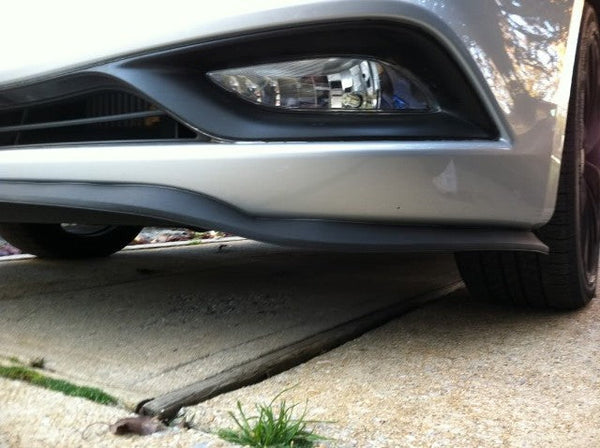 HCD-SKR001 Black Car Body Kit Bumper Lip Side Skirt Rubber Edge Decorative Protector Trim