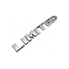 1pc Chrome ABS Rear Trunk LIMITED Logo Emblem Decal Badge Sticker