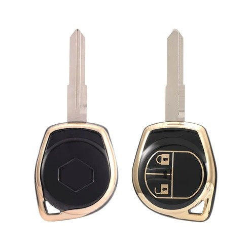 Maruti 2 Button Remote TPU Key Cover For Fronx, Jimny, Swift, Dzire, XL6, Ignis, Grand Vitara, WagonR, Vitara Brezza, Celerio, Ertiga, Ciaz, Scross, Baleno, Alto, SPresso, Alto K10, SX4, Ritz Car