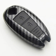 Maruti Suzuki 3 Button ABS+Silicone Car Key Cover Case With Keychain Baleno/Ciaz/Vitara Brezza/S-Cross Swift ZDI 2017