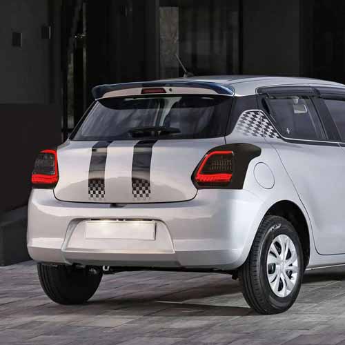 Maruti Suzuki Swift 2018 Onwards Modified LED Tail Lights