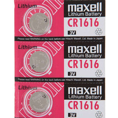 1pc Maxell CR1616 220mAh 3V Lithium Battery