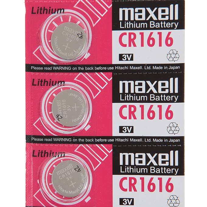 1pc Maxell CR1616 220mAh 3V Lithium Battery