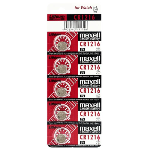 1pc Maxell CR1216 3V Lithium Battery