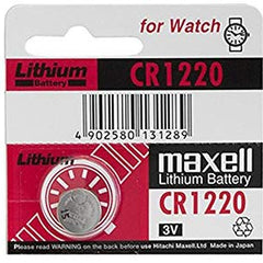 1pc Maxell CR1220 Lithium 3V Coin Battery