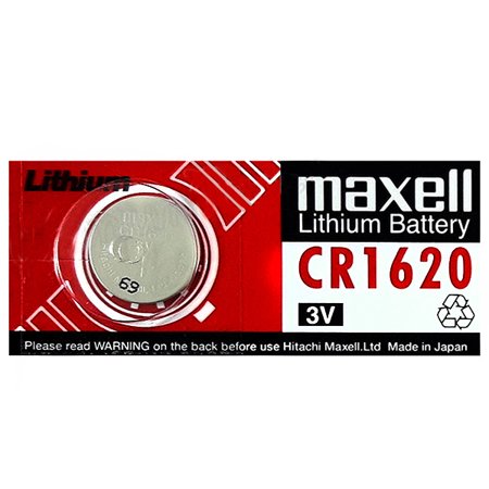 1pc Maxell Japan CR1620 GENUINE Coin Cell Lithium Battery 3V
