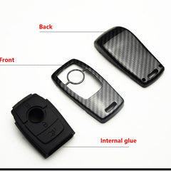 New Mercedes Benz 3 Button ABS+Silicone Car Key Cover Case With Keychain